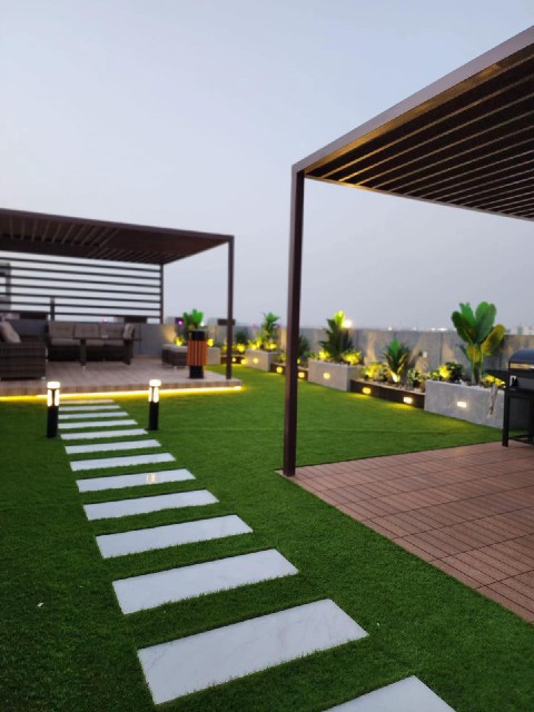 تنسيق حدائق بالأحساء | تصميم وتوريد ثيل طبيعي وصناعي