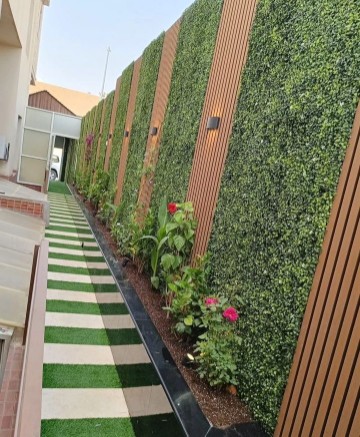 تنسيق حدائق بالأحساء | تصميم وتوريد ثيل طبيعي وصناعي