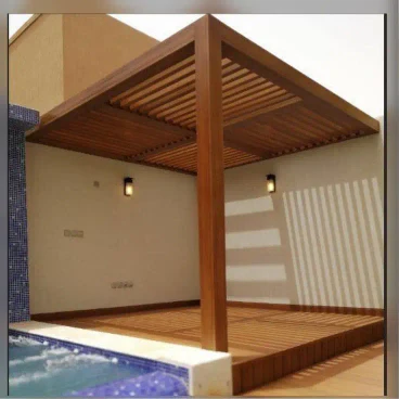 برجولات وجلسات خارجية