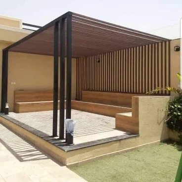 برجولات وجلسات خارجية