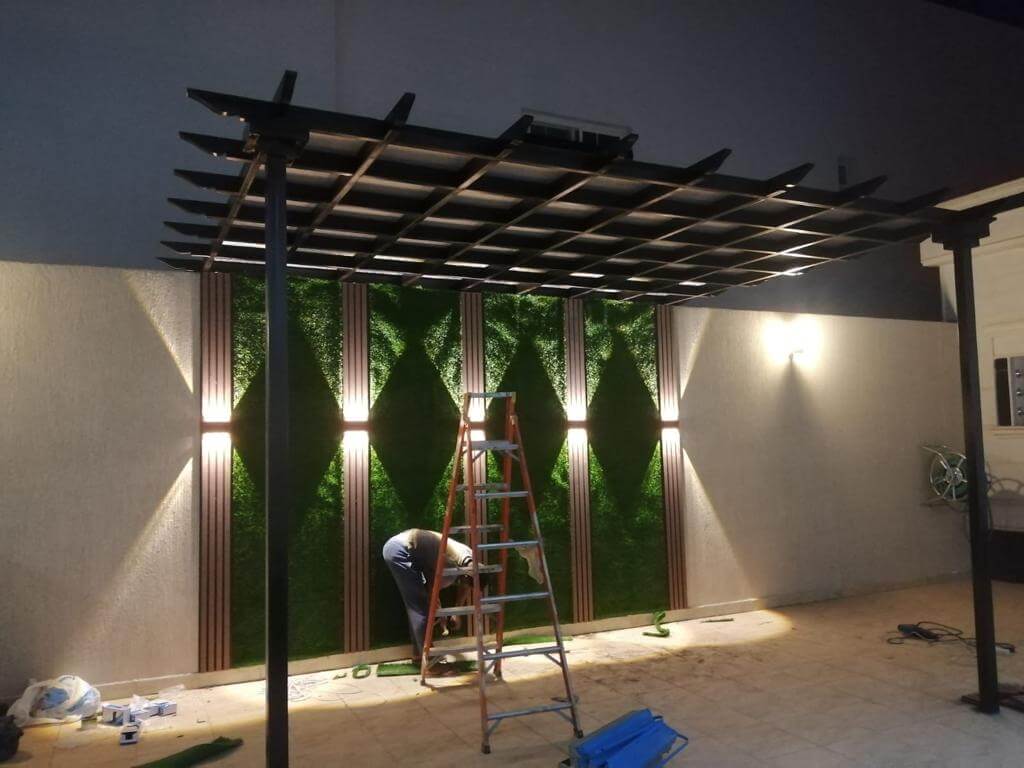 برجولات وجلسات خارجية