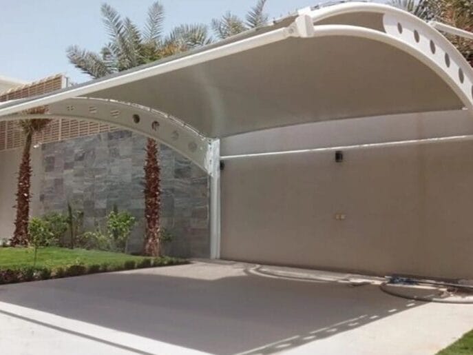 مظلات سيارات في الاحساء 